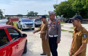 Satlantas dan UPTD PPD Natuna Gelar Pemeriksaan Pajak