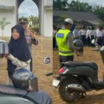 Begini Cara Ditlantas Polda Jambi Edukasi Safety Riding ke Santri Ponpes Al-Kautsar Dendang Jambi