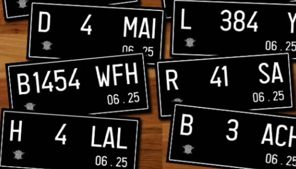 Cara Mengurus Plat Nomor Cantik (NRKB Pilihan) Prosedur dan Tarif Resminya