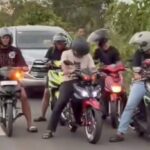 Gagalkan Aksi Balap Liar, Satlantas Polres Kapuas Amankan 5 Motor