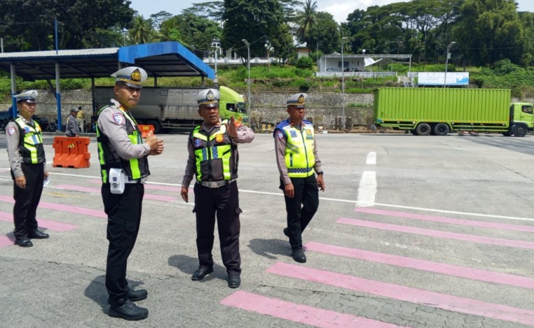 Jelang Operasi Ketupat 2026, Satlantas Polres Lampung Selatan Survei Jalur Mudik dan Buffer Zone Bakauheni