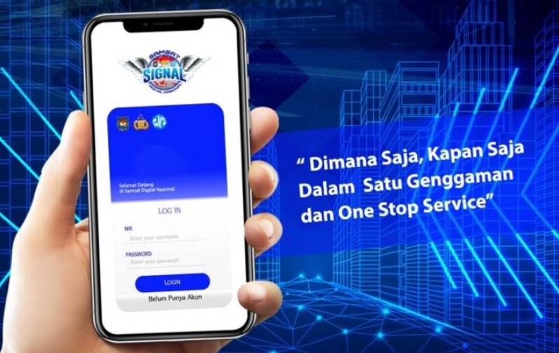 Menggunakan Aplikasi SIGNAL (Nasional)
