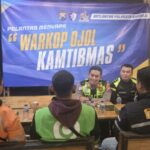 Sahur Bareng Ojol, Satlantas Polresta Sidoarjo Perkuat Sinergi Jaga Kamseltibcarlantas