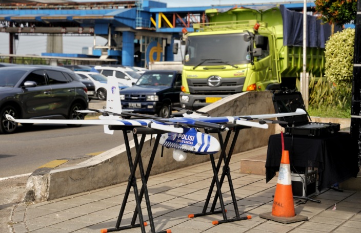 Teknologi VTOL dan ETLE Drone Siap Kawal Kelancaran Arus Mudik dan Balik Lebaran