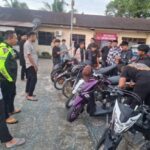 Tindak Lanjuti Aduan Balap Liar, Satlantas Nagan Raya Amankan 24 Sepeda Motor