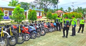 Tindak Tegas Balap Liar Saat Ramadan di Marisa, Polisi Pohuwato Gorontalo Gercep Amankan 25 Motor