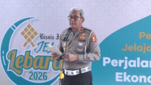 Dirkamsel Korlantas Lepas Tim Jelajah Lebaran Bisnis Indonesia: Polisi Hadir Beri Rasa Aman bagi Pemudik