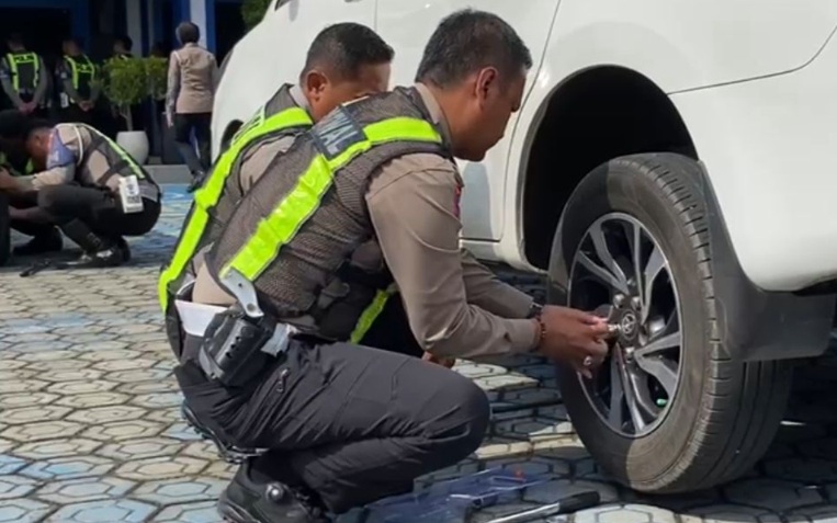 Satlantas Polres Jombang Bentuk Tim Burog Bantu Pemudik saat Operasi Ketupat 2026