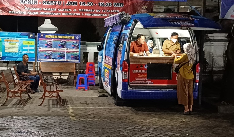 Jadwal dan Lokasi Samsat Keliling di Kabupaten Klaten
